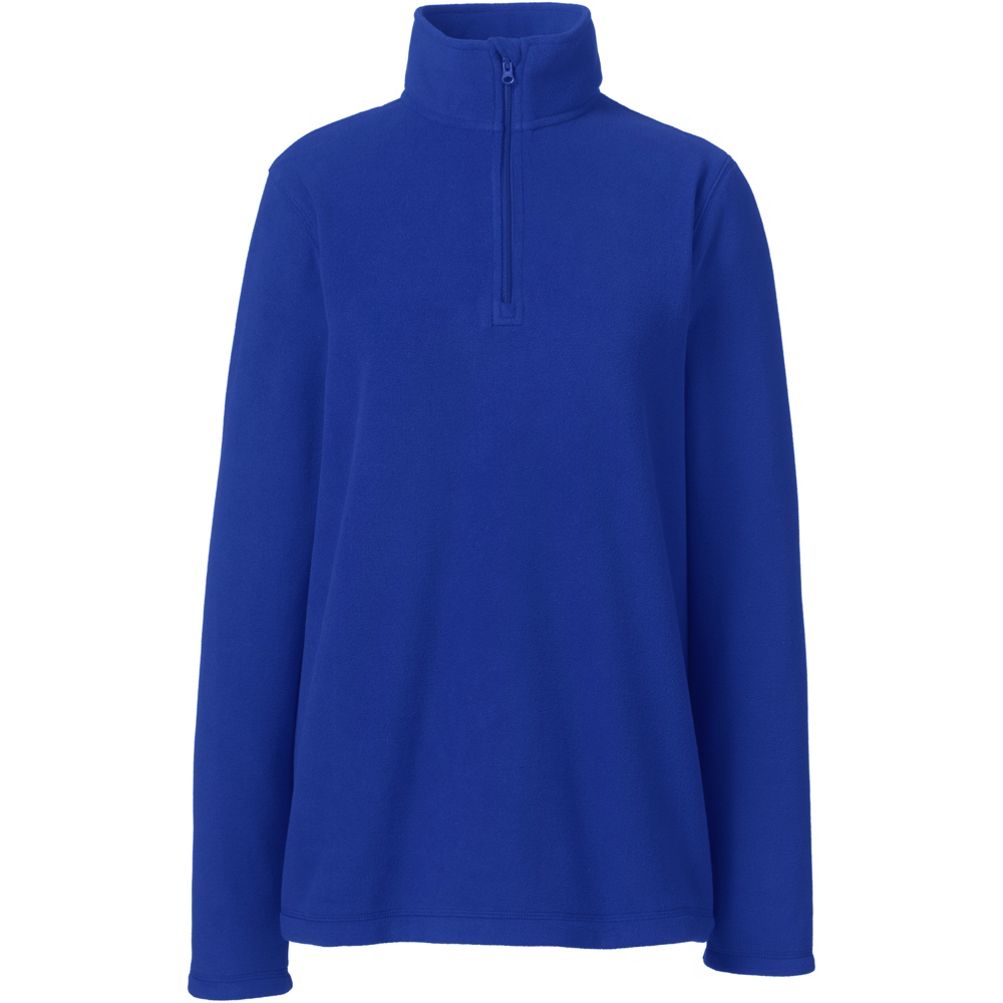 Women s Lightweight Fleece Quarter Zip Pullover Lands End