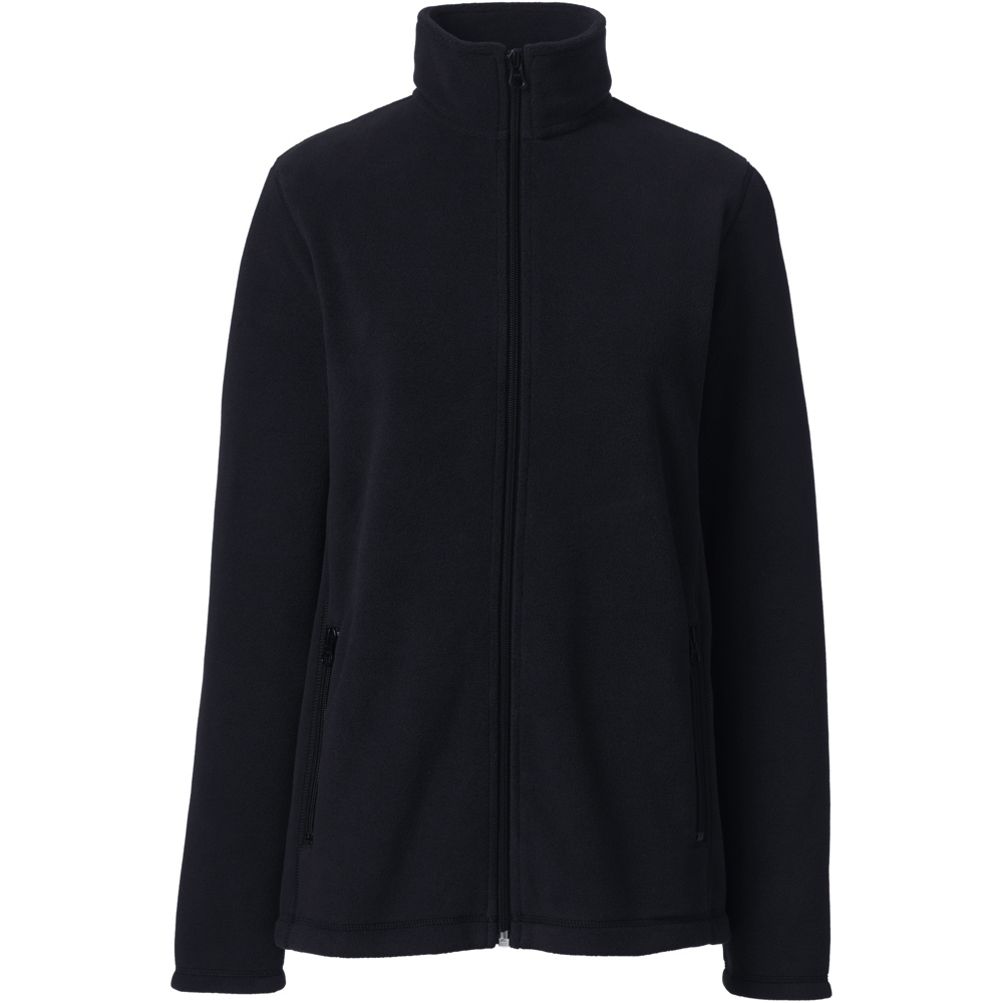 Lands' End Women's Fleece Full Zip Jacket, Rich Red, X-Small Petite :  : Clothing, Shoes & Accessories