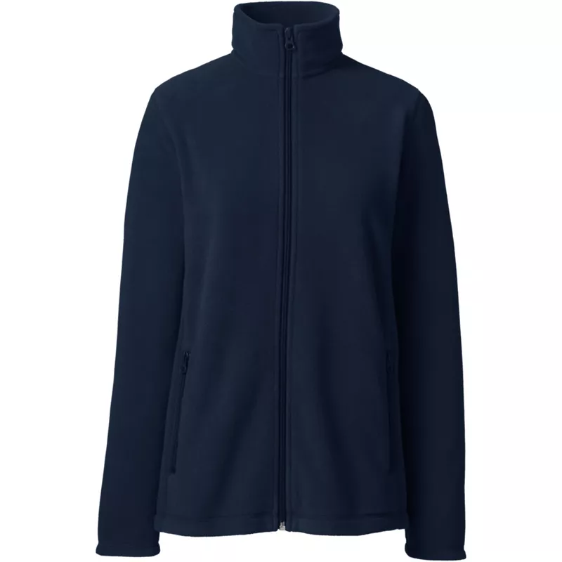 Women's Full-Zip Mid-Weight Fleece Jacket, Front