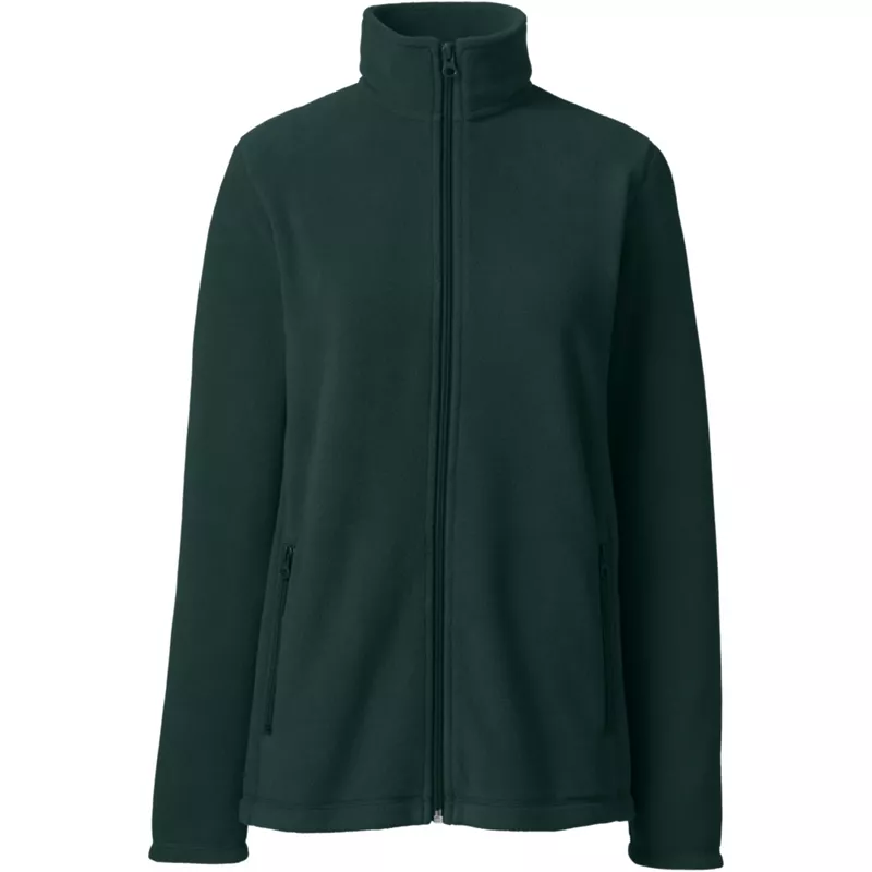 Women's Full-Zip Mid-Weight Fleece Jacket, Front