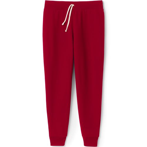 Lands' End School Uniform Little Kids Fleece Jogger Sweatpants