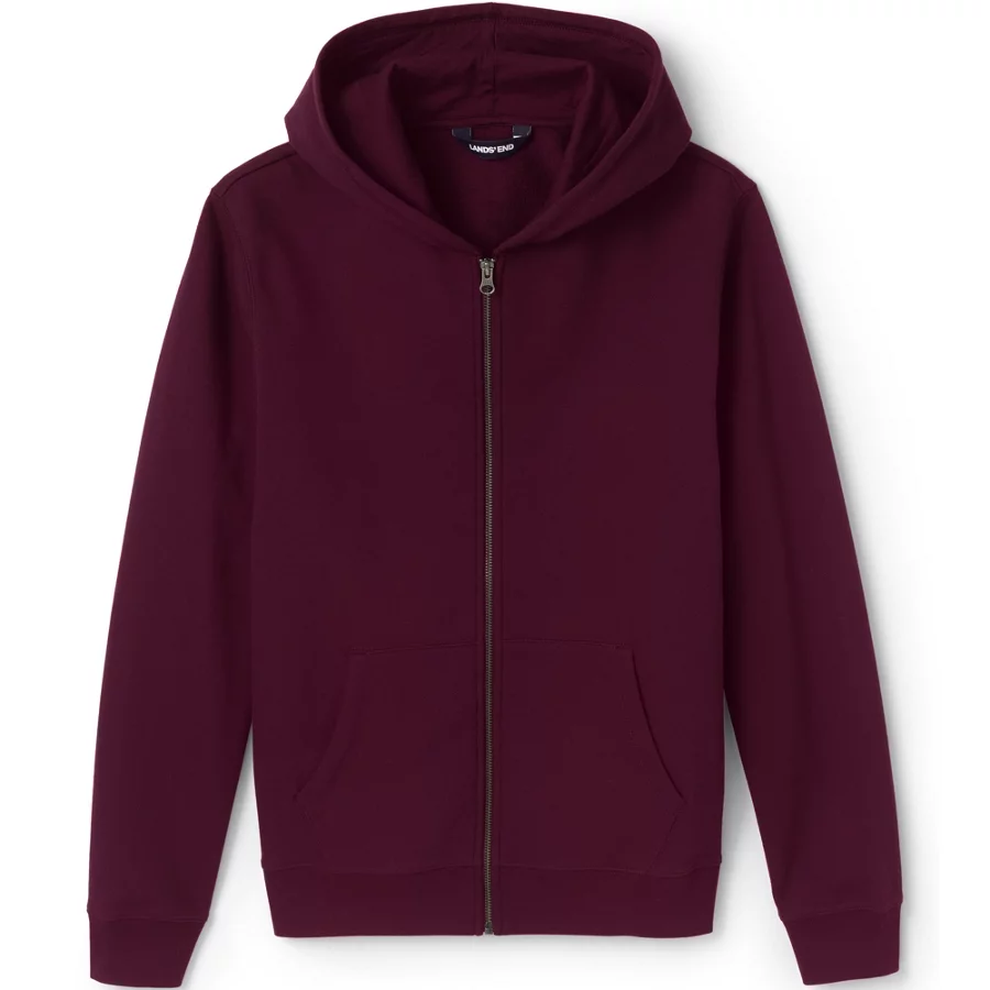 School Uniform Zip Front Sweatshirt view 3