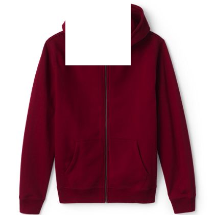 Adult Zip Front Sweatshirt - primary