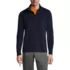 Men's Lightweight Fleece Quarter Zip Pullover, Front