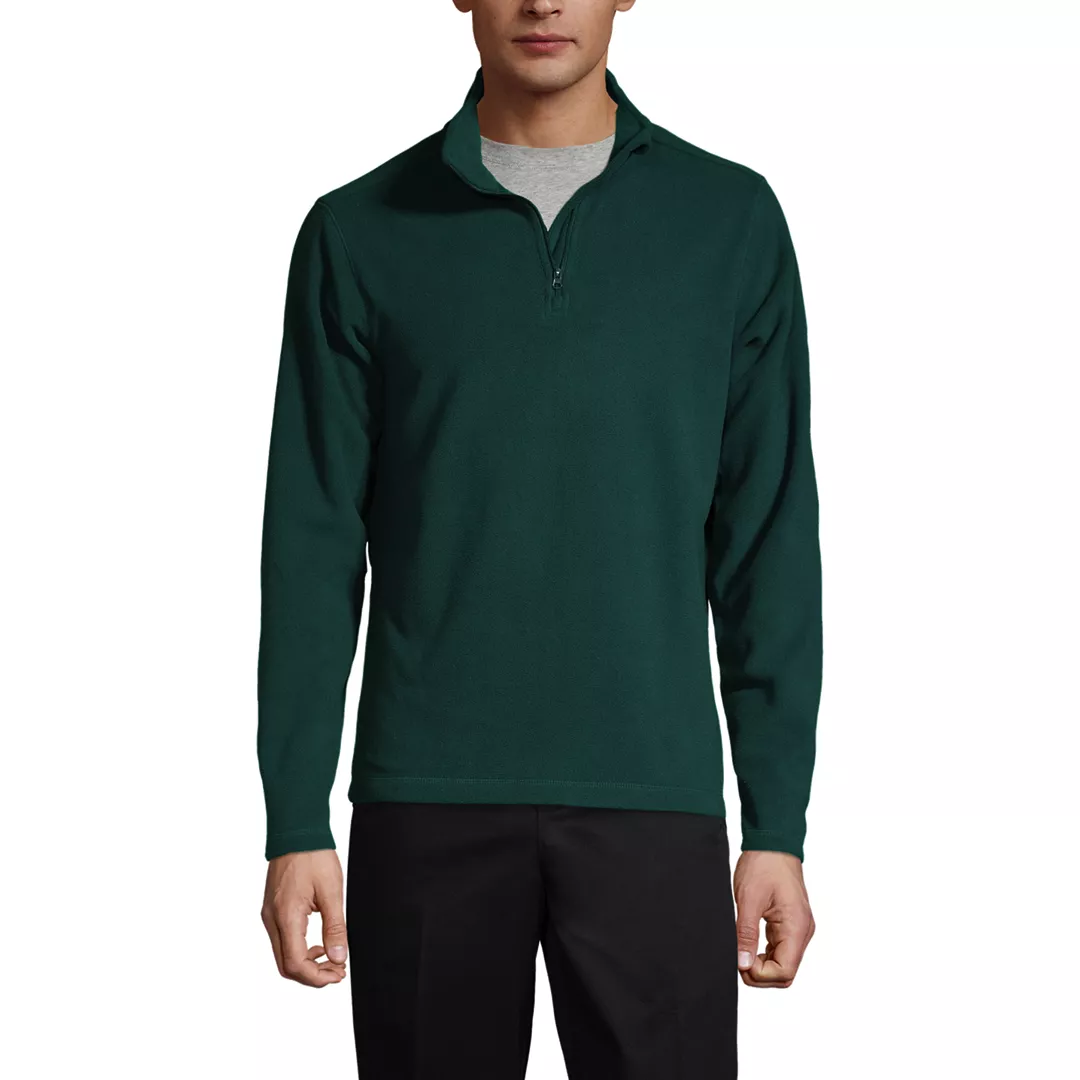 Men's Lightweight Fleece Quarter Zip Pullover