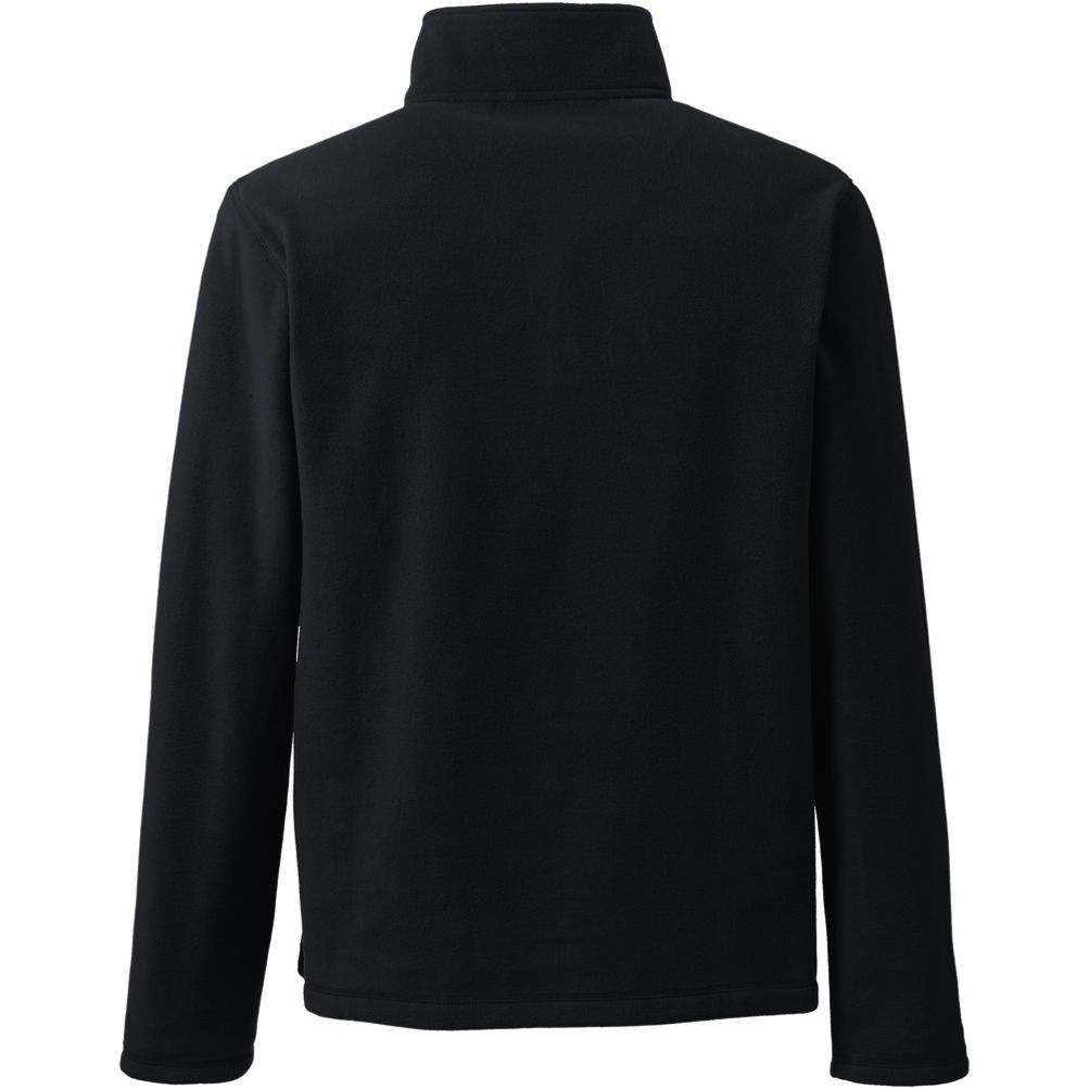 Lands' End Men's Tall Quarter Zip Fleece Pullover 