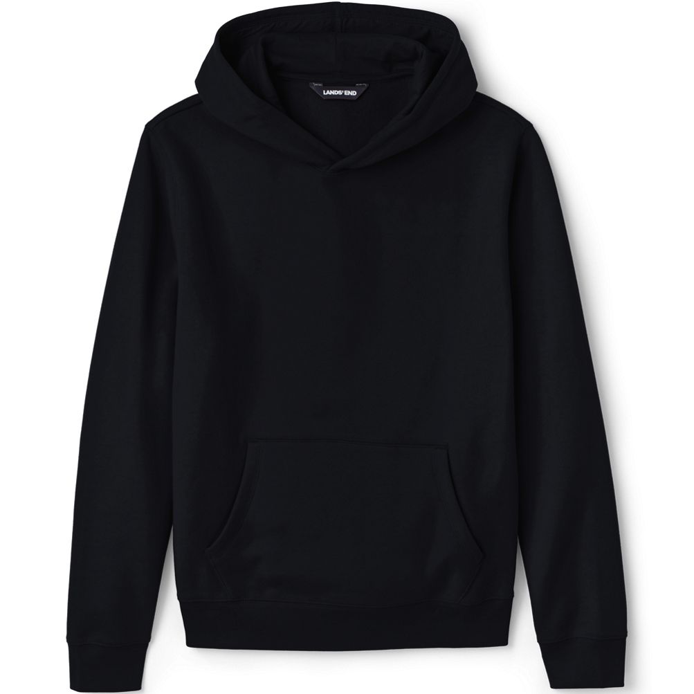 Plain black online hood