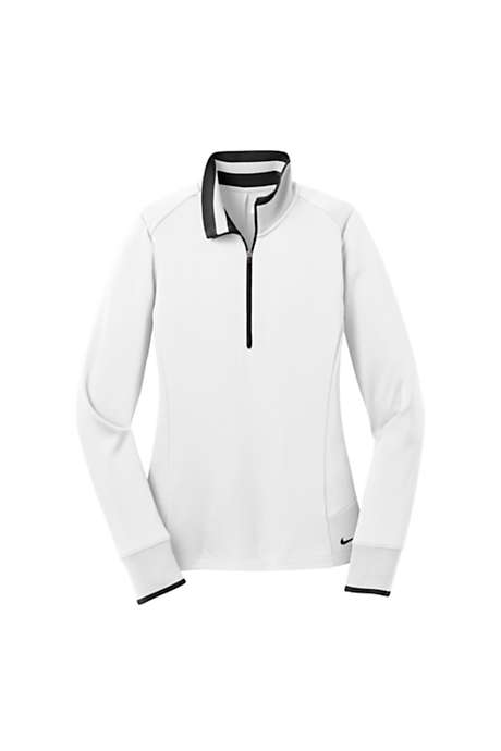 Nike Women's Regular Dri Fit Quarter Zip Pullover Shirt