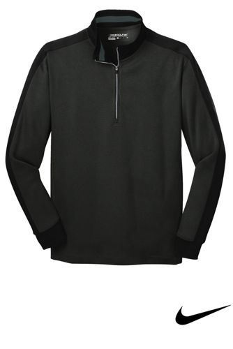 nike men's dry fleece quarter zip shirt