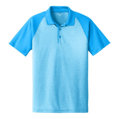 Sport-Tek Men's Regular Colorblock Short Sleeve Polo Shirt