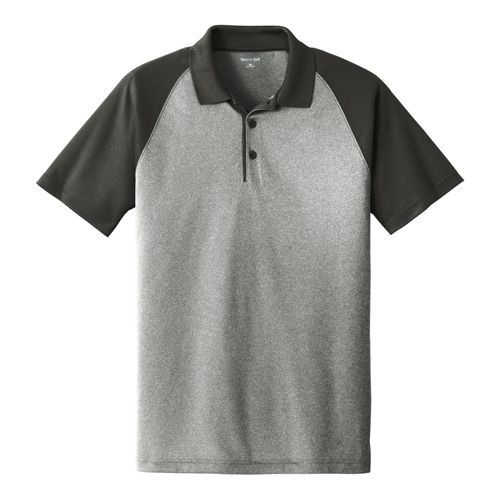 Sport-Tek Men's Big Colorblock Short Sleeve Polo Shirt