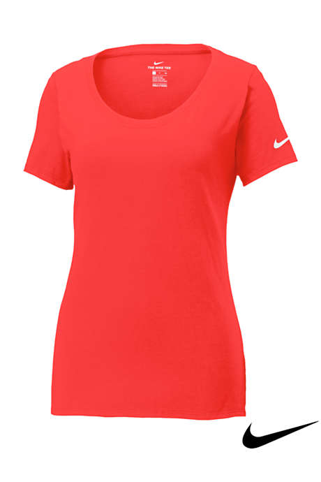 Nike Women's Plus Core Cotton Short Sleeve Tee Shirt