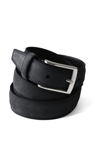 nubuck leather belt