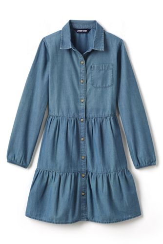 plus chambray dress