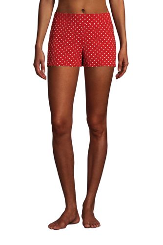 womens printed swim shorts