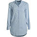 Women's Plus Size Cotton A-Line Long Sleeve Tunic Top, Front