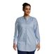 Women's Plus Size Cotton A-Line Long Sleeve Tunic Top, Front