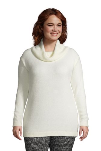 plus size funnel neck sweater