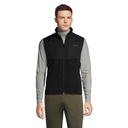 mens fleece vest