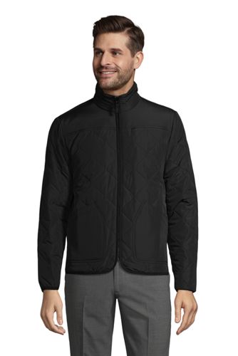 Lands End Men's Insulated Quilted Jacket (Black only)