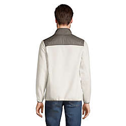 Men's Fleece Full Zip Jacket, Back