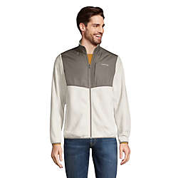 Men's Fleece Full Zip Jacket, Front