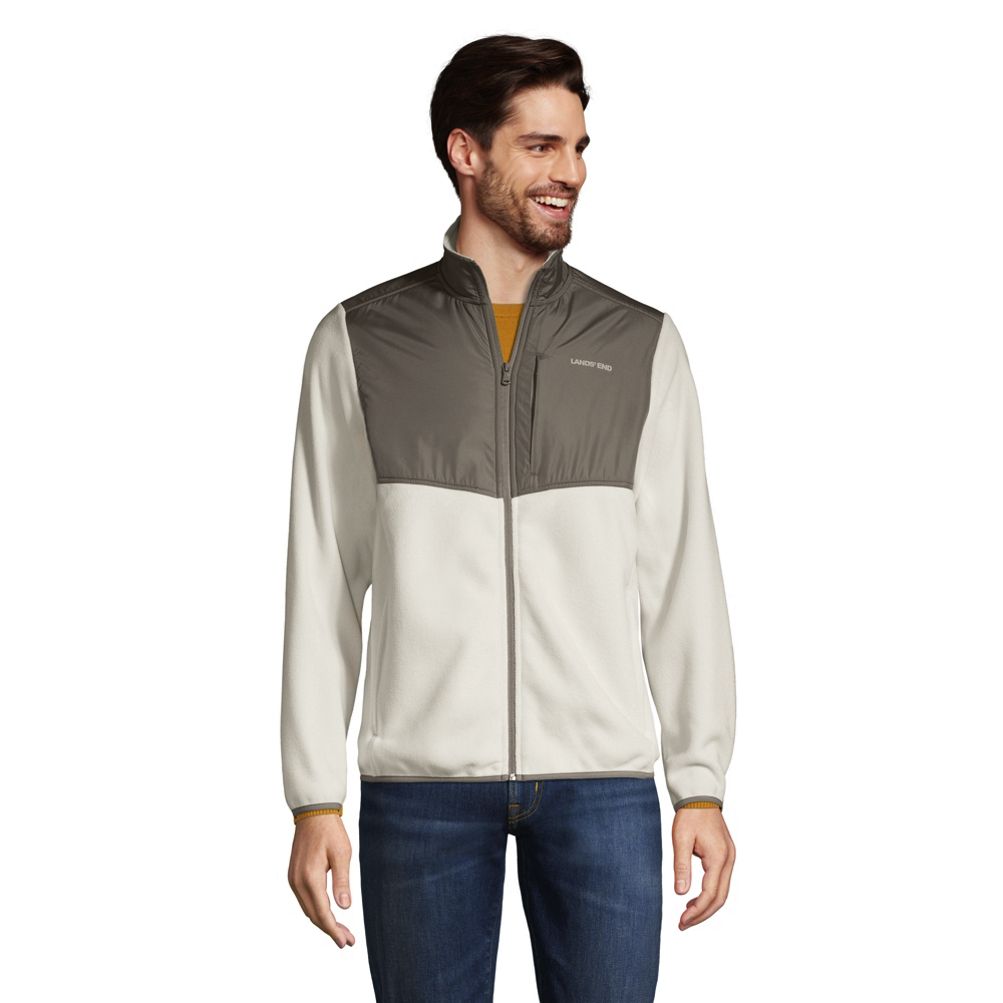 Lands end 2025 zip up fleece