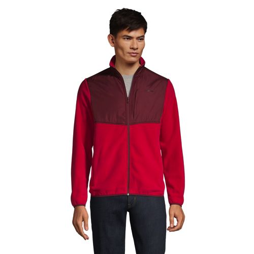 RED Fleece  Lands' End