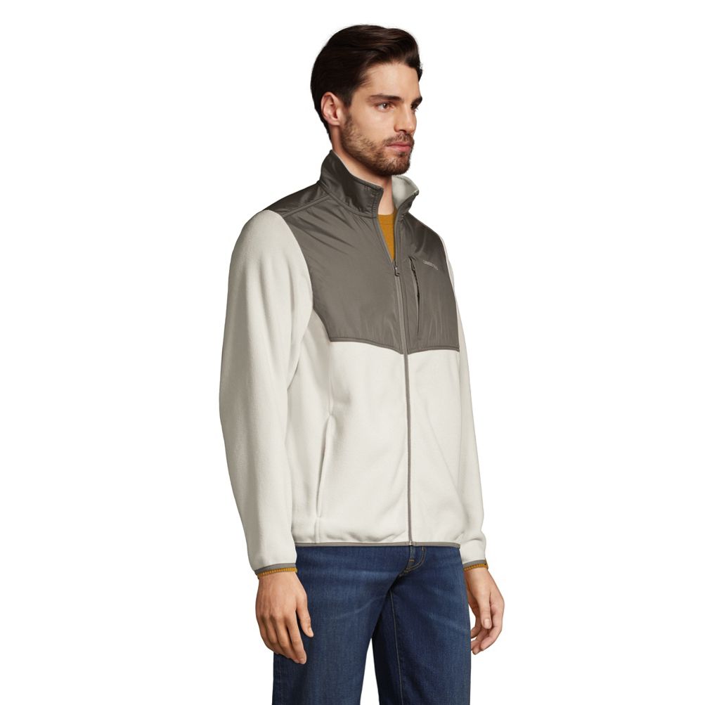 Lands end mens outlet fleece jacket