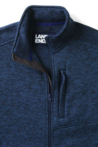 lands end mens fleece pullover