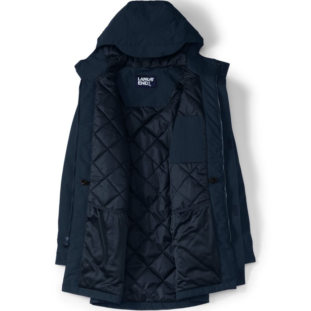 Lands end hooded squall jacket sale