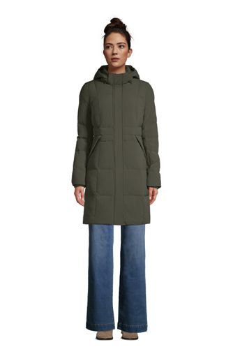 women ultra light down stretch hooded coat