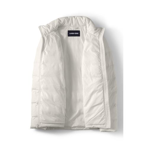 Lands\u2019 End Quilted Jacket cream quilting pattern casual look Fashion Jackets Quilted Jackets Lands’ End 