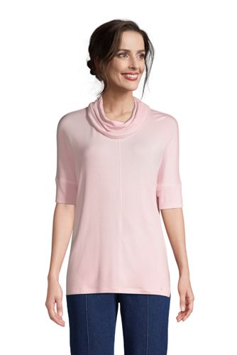 Women's Long Sleeve Waffle Crewneck Top | Lands' End