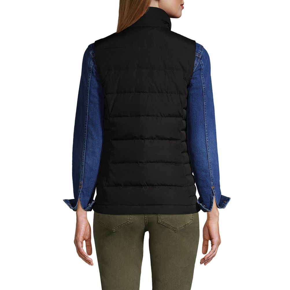 Lands' End Men's Non-Quilted Insulated Commuter Vest Small