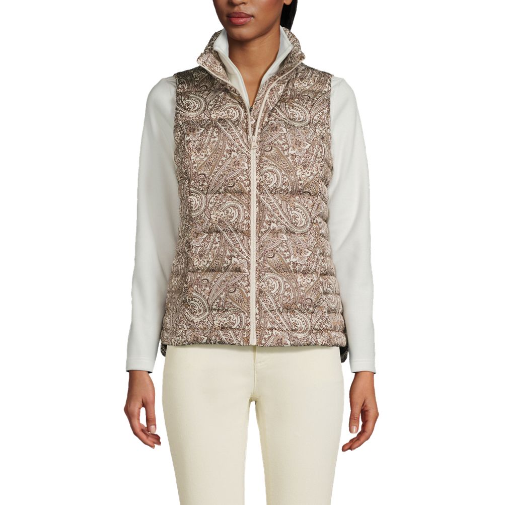 Lands end quilted outlet vest