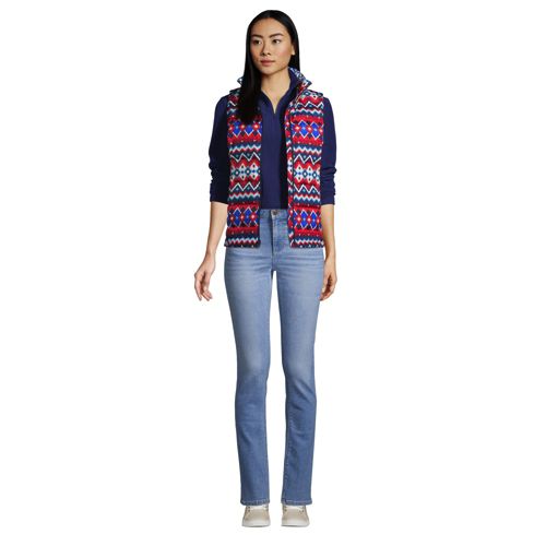 Women's Down Puffer Vest Print - image 5