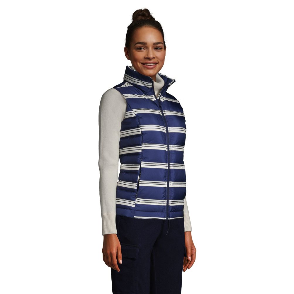 Women's Down Puffer Vest Print | Lands' End