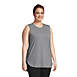 Women's Plus Size Moisture Wicking UPF Sun Crewneck Tunic Tank Top, alternative image