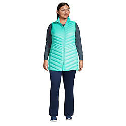 Women's Plus Size Ultralight Packable Down Vest, alternative image