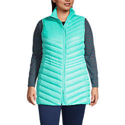 Women's Plus Size Ultralight Packable Down Vest, Front