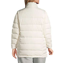 Women's Plus Size Down Winter Puffer Jacket, Back