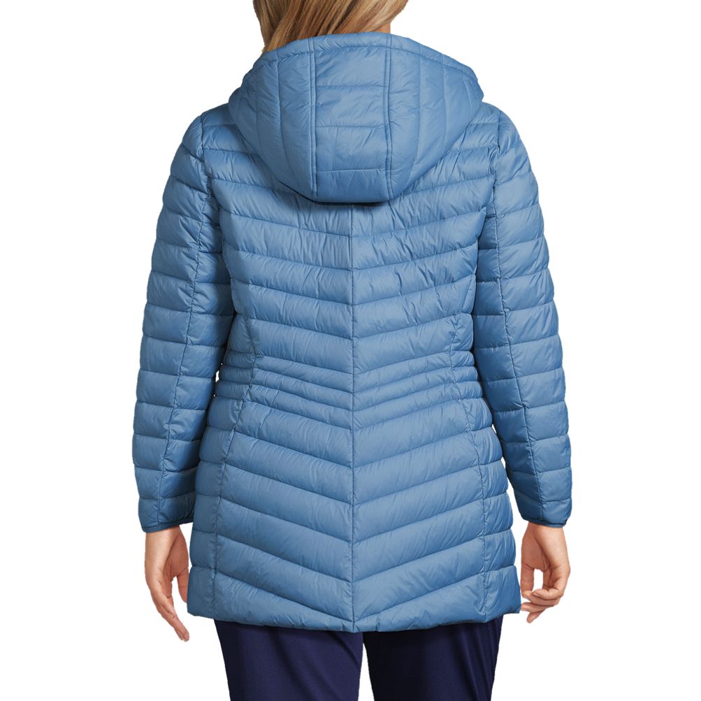 Lightweight packable down store jacket plus size