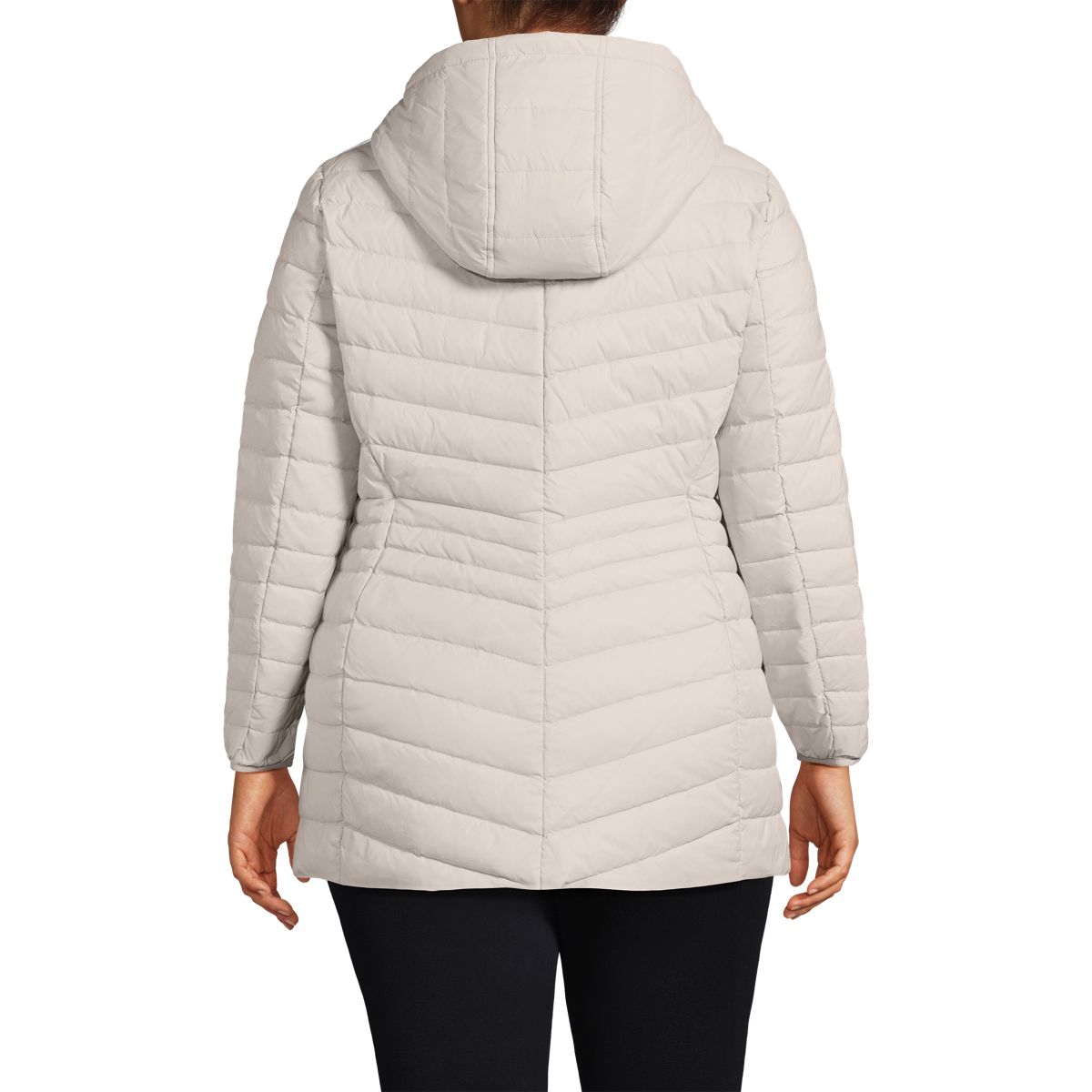 Women's Wanderweight Ultralight Packable Hooded Long Down Jacket