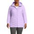 Women's Plus Size Wanderweight Packable Down Hooded Long Jacket, Front