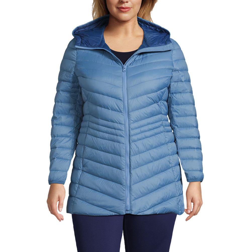 Women's plus packable outlet down jacket