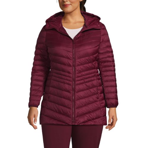 Lands end best sale plus size coats