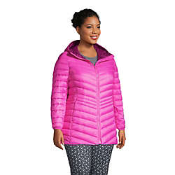 Women's Plus Size Ultralight Packable Down Long Jacket, alternative image