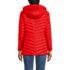Women's Wanderweight Packable Down Hooded Long Jacket, Back