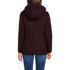 Women's Petite Wanderweight Packable Down Hooded Long Jacket, Back